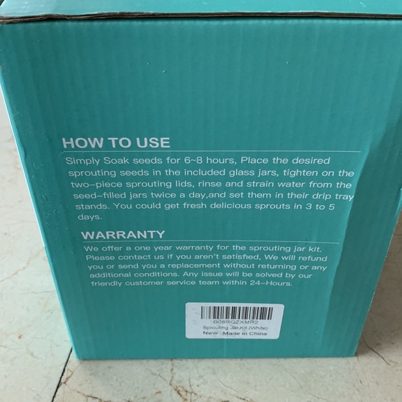 Sprouting Jar Kit NIB - Picture 4 of 5